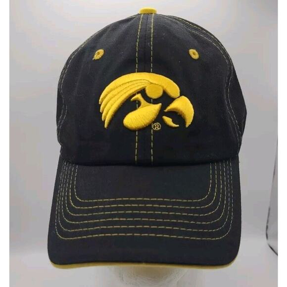 University of Iowa Hawkeyes‎ Strapback Football Basketball Baseball Sideline Cap - Picture 1 of 9